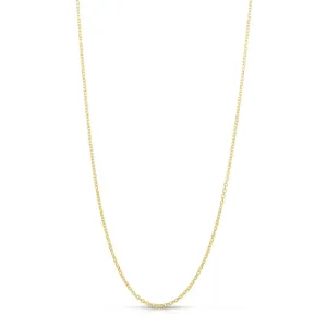 14k Gold Diamond Cut Chain