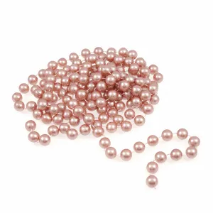 Bridal Rose Gold Pearl Bead Chain - 3m x 14mm