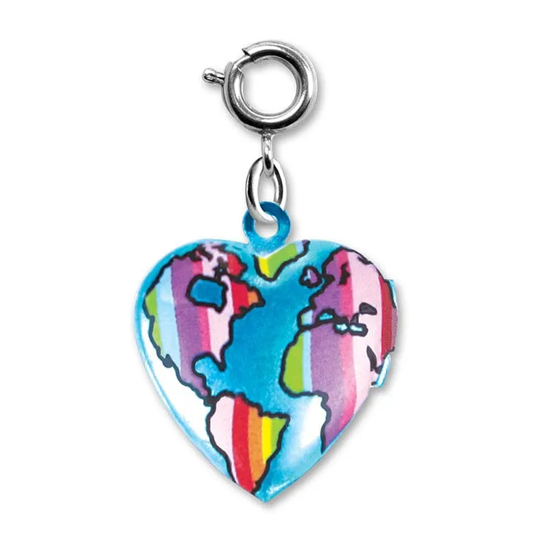 Charmit Girls Can Change The World Locket Charm - Multicolour