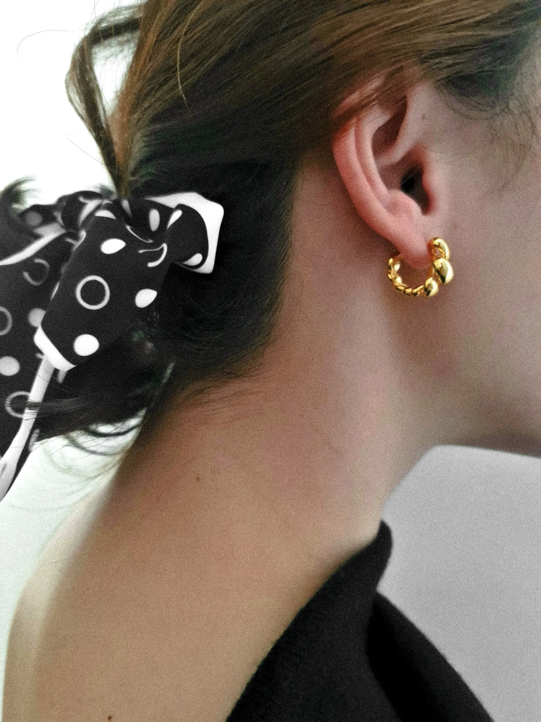 Cyra's Croissant Hoop Earrings