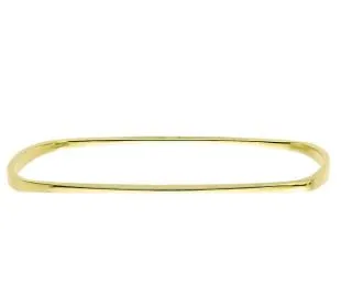 Flat Square Bangle Bracelet