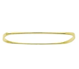 Flat Square Bangle Bracelet