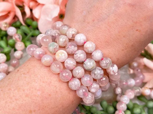 Flower Agate Bracelet