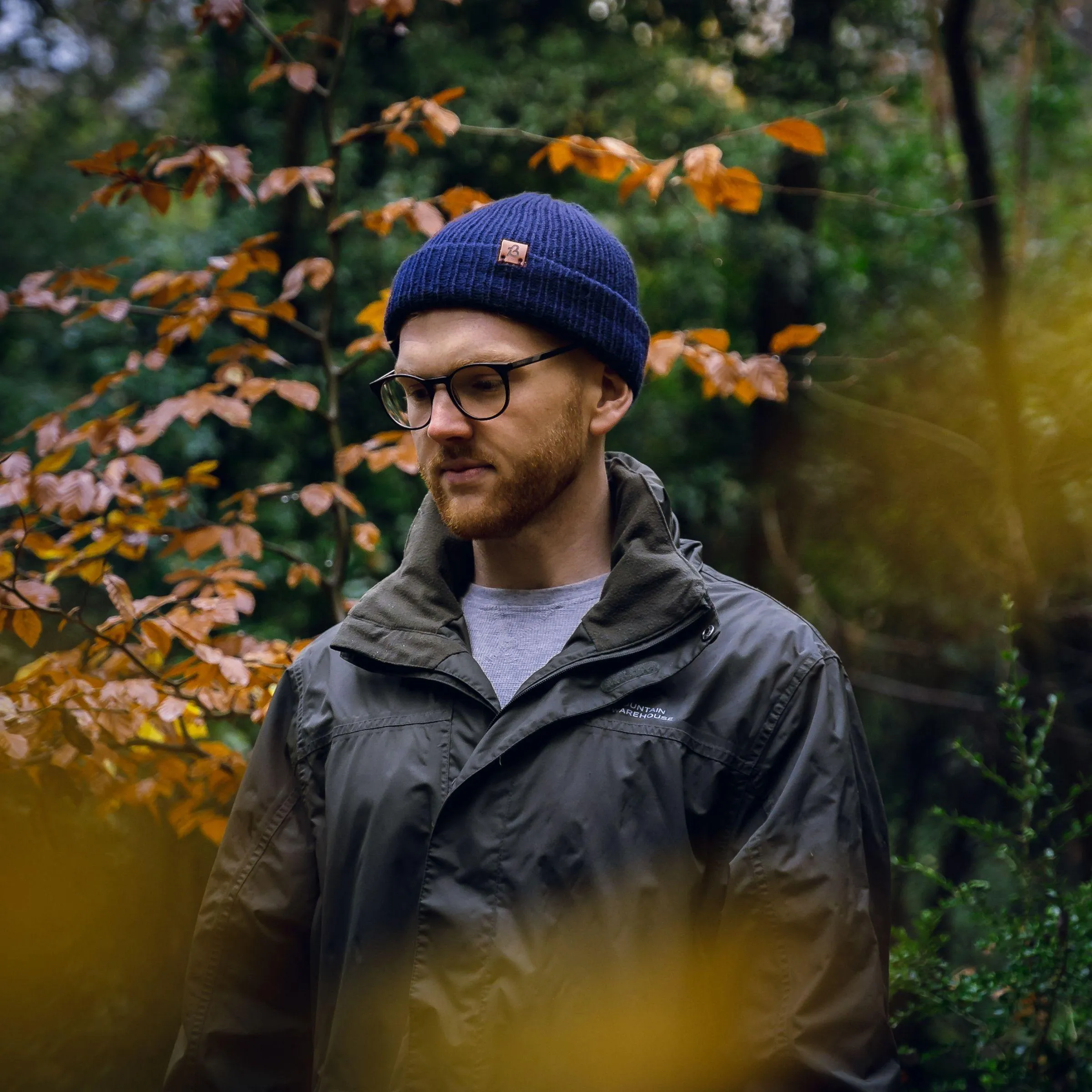 Hazel Brown Trawler Wooly Hat