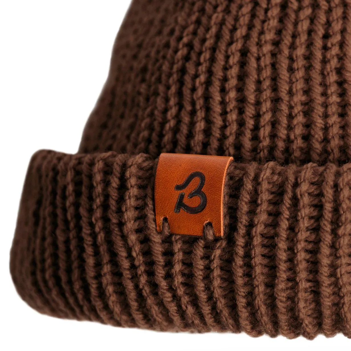 Hazel Brown Trawler Wooly Hat