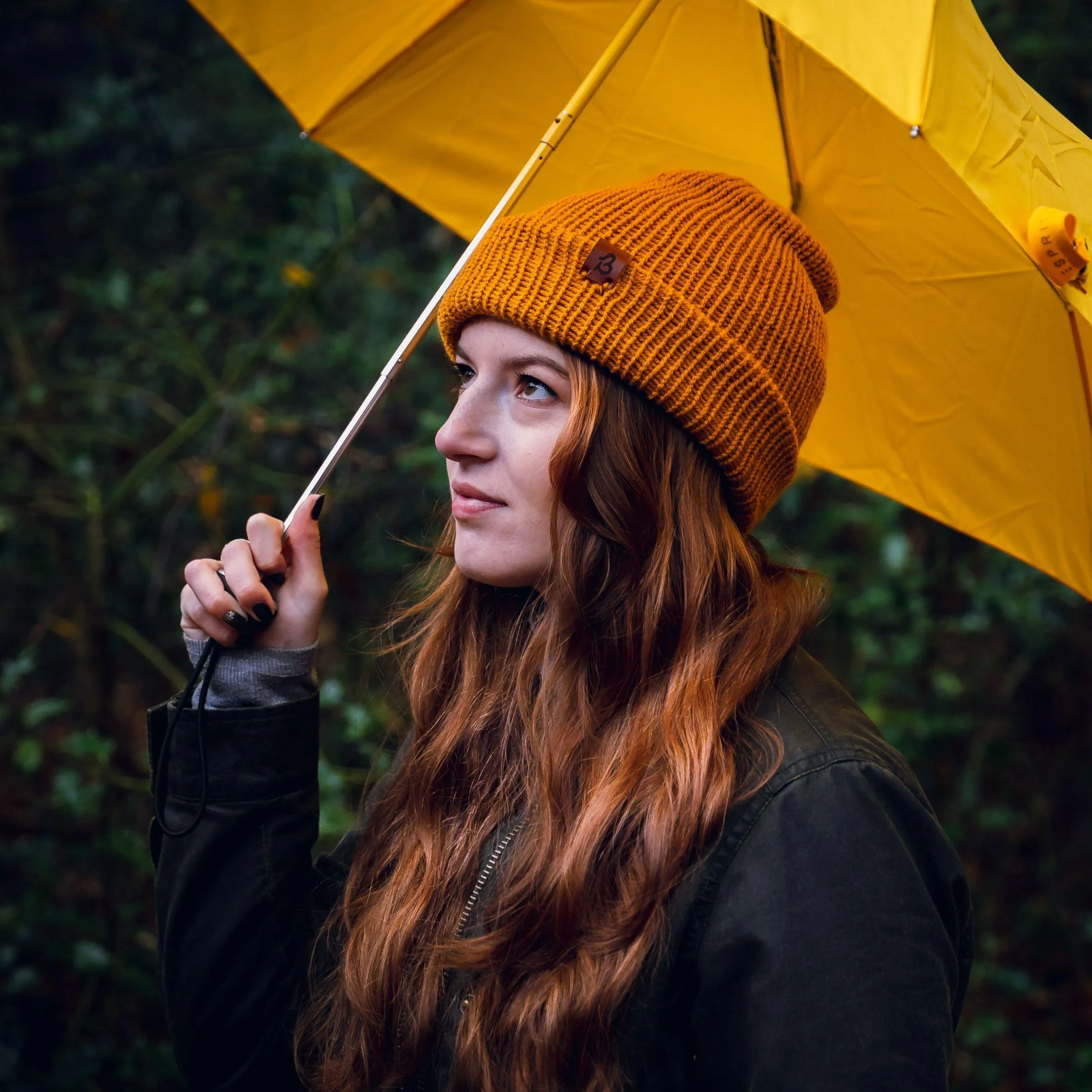 Hazel Brown Trawler Wooly Hat