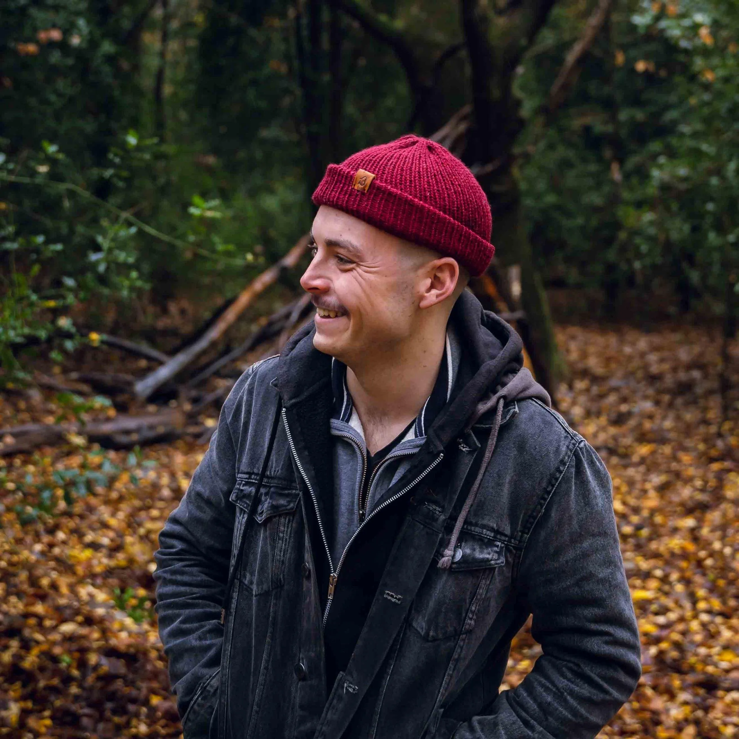 Hazel Brown Trawler Wooly Hat