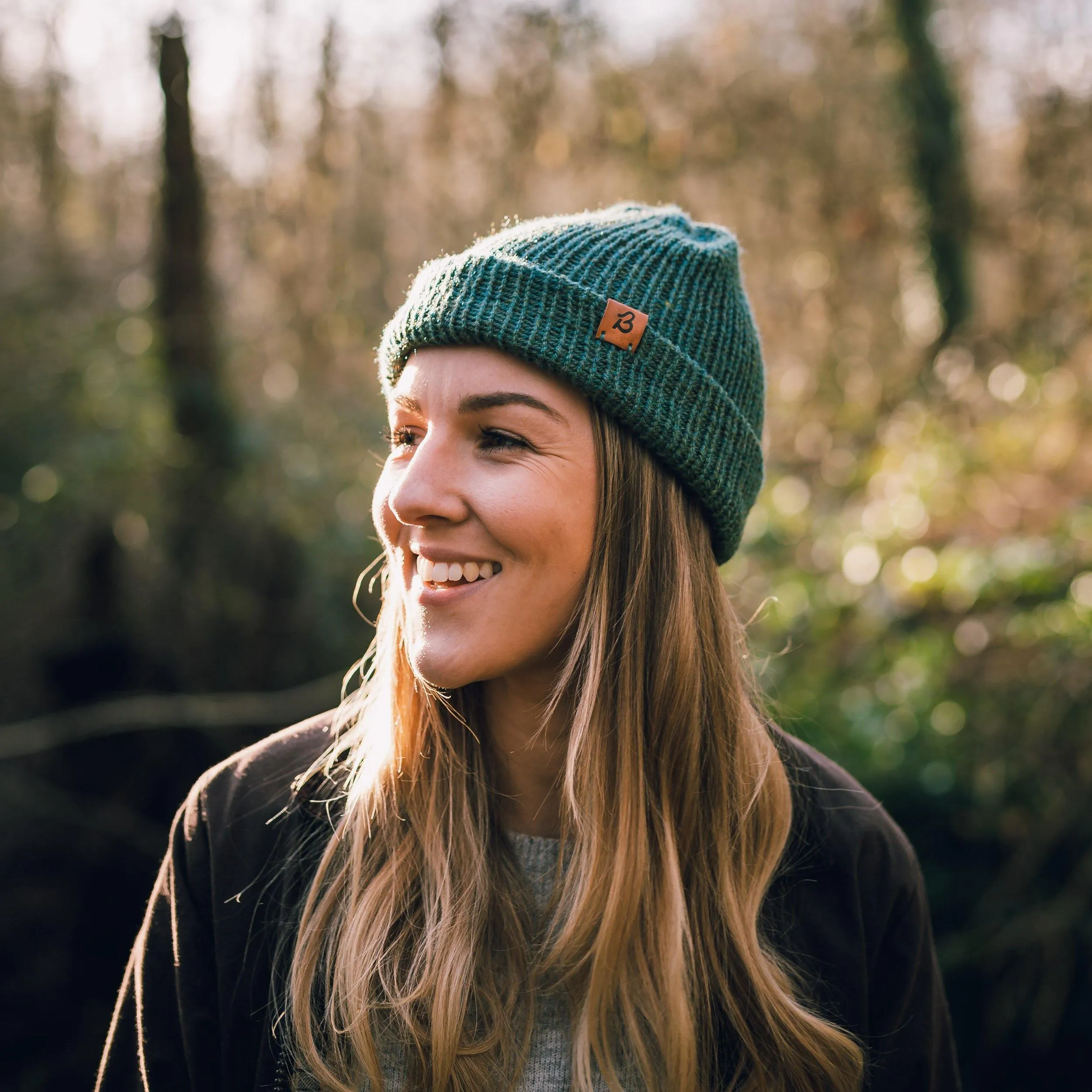 Hazel Brown Trawler Wooly Hat