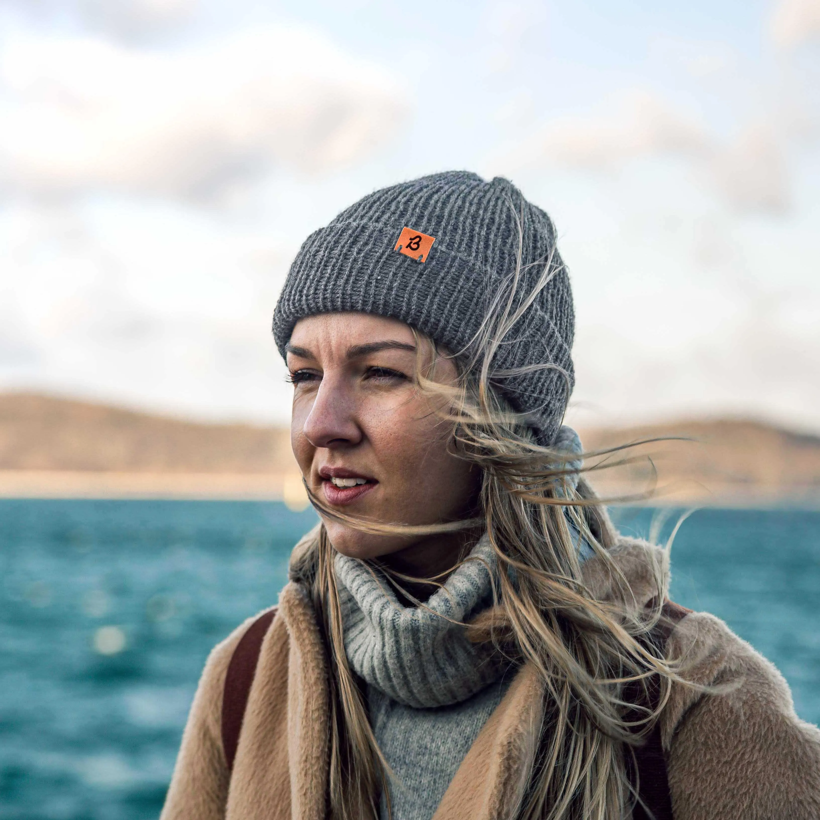 Hazel Brown Trawler Wooly Hat