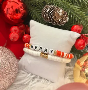 Holiday Word Duo Bracelets-Various