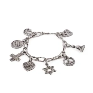 JOHN HARDY Sterling Faith Charm Bracelet