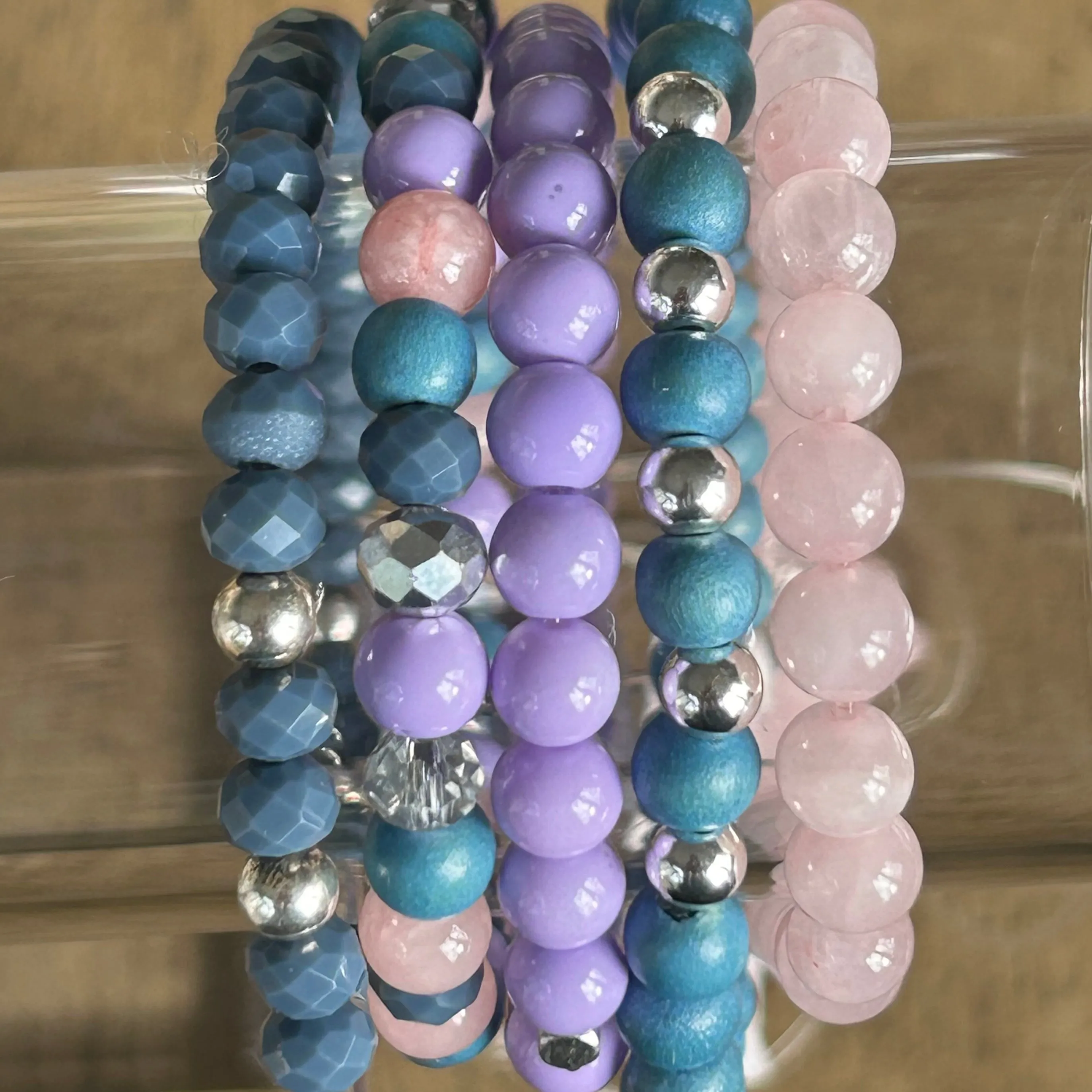 Soft Summer Bracelet Stack