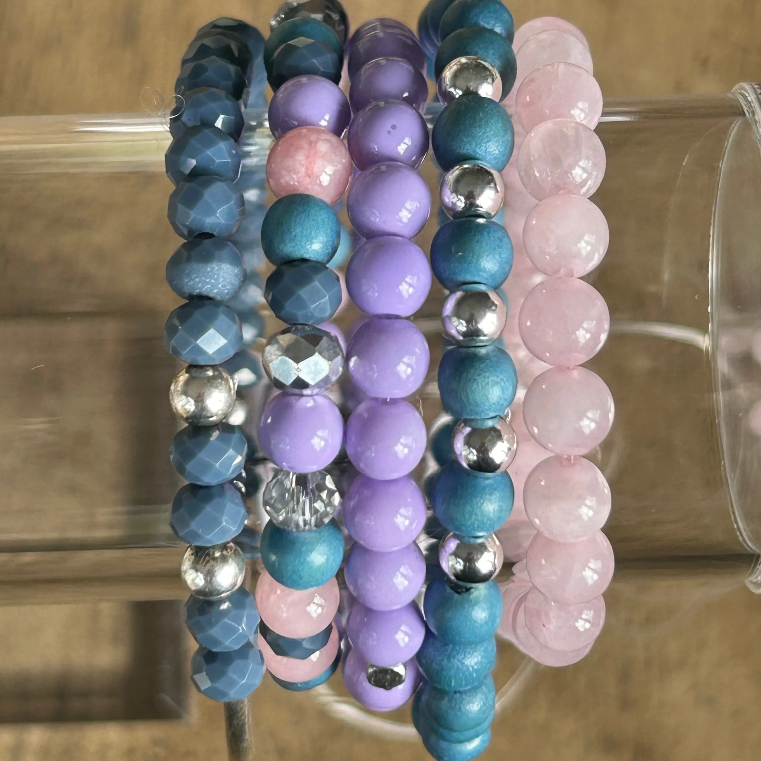 Soft Summer Bracelet Stack