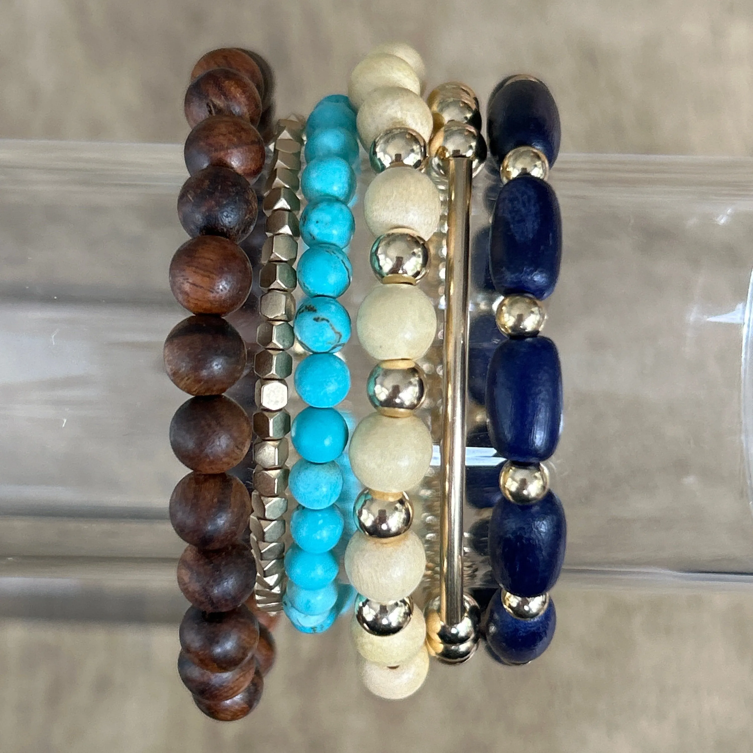 Spring Fling Wrap Bracelet Stack