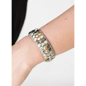 The Crack - Multi Stone Leather Bracelet