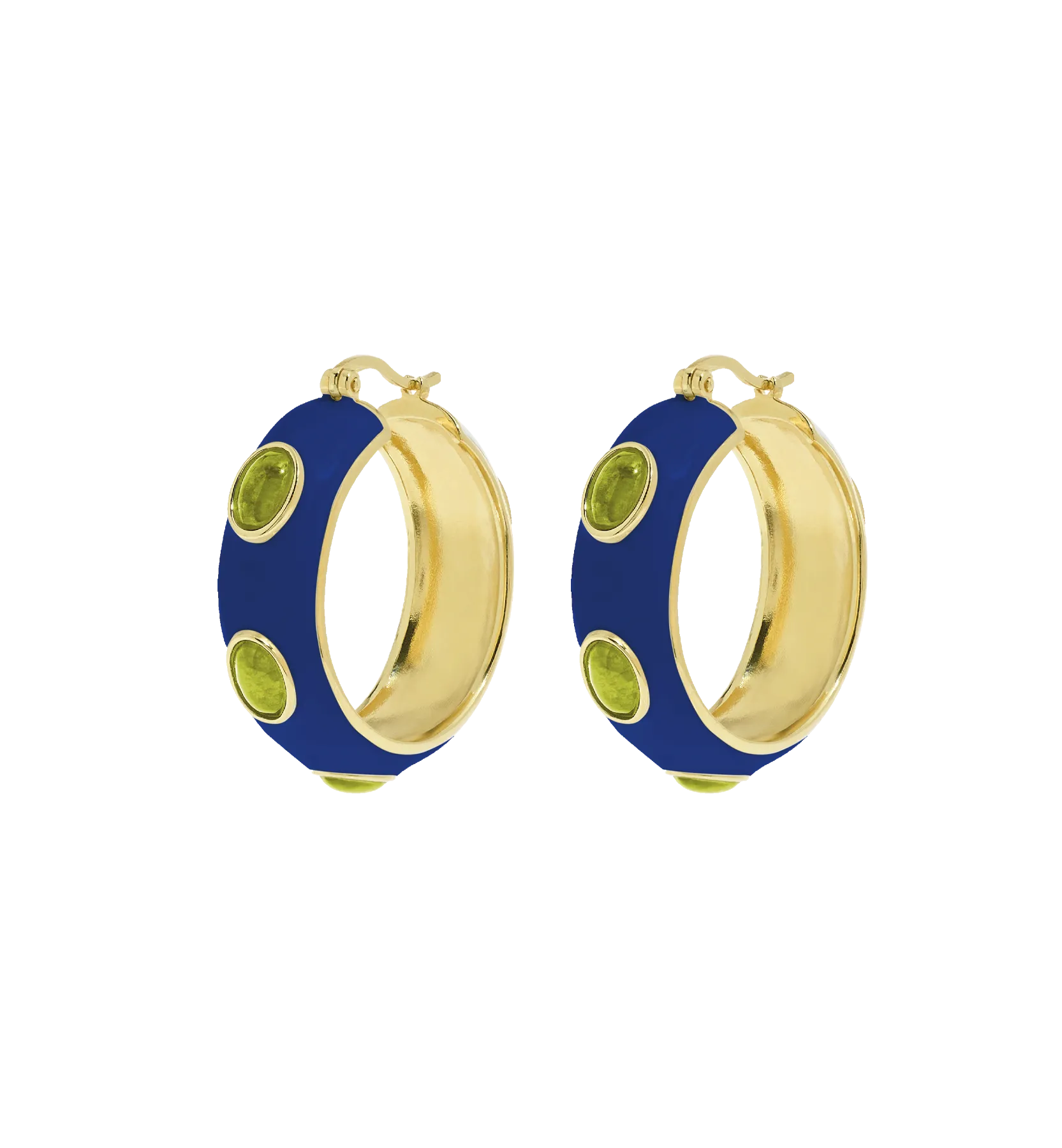 UFO Hoop Earrings