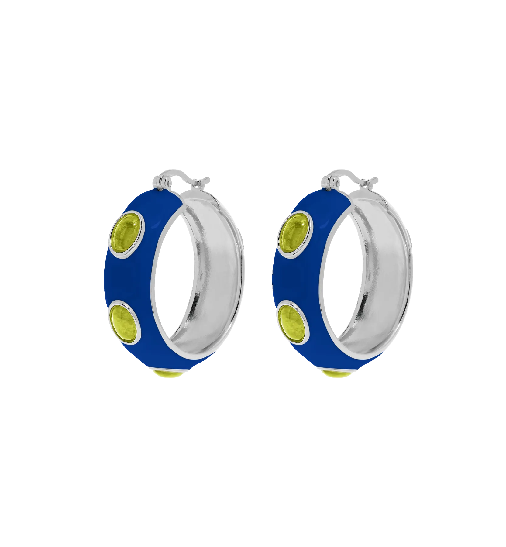 UFO Hoop Earrings