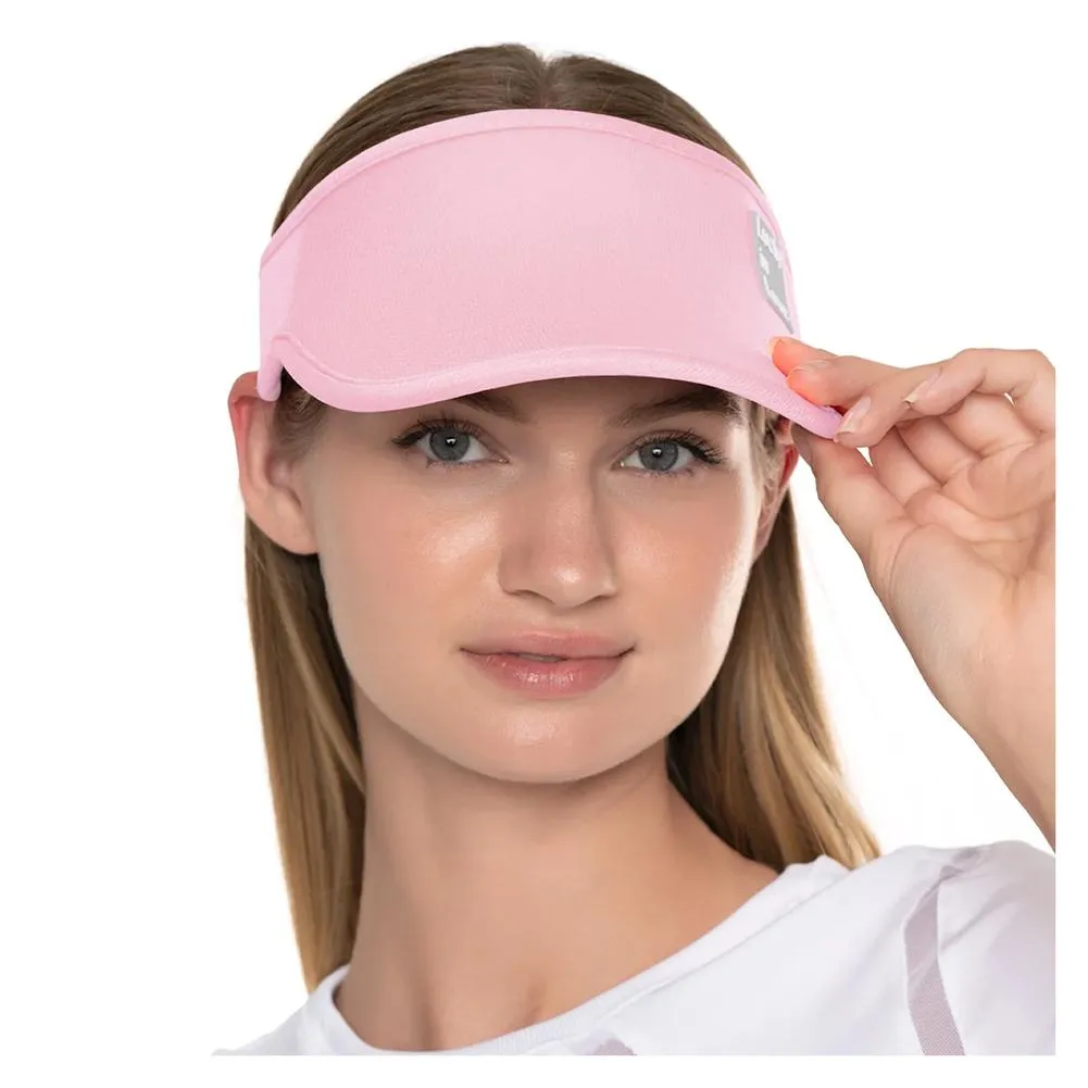 Women`s Lucky Logo Stretch Tennis Visor