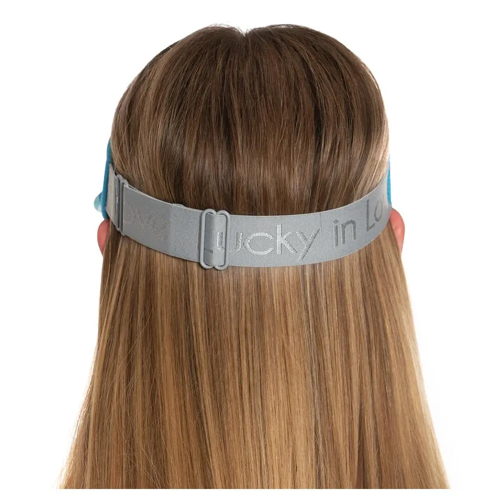 Women`s Lucky Logo Stretch Tennis Visor